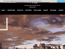 Tablet Screenshot of mtviewhotel.com.au